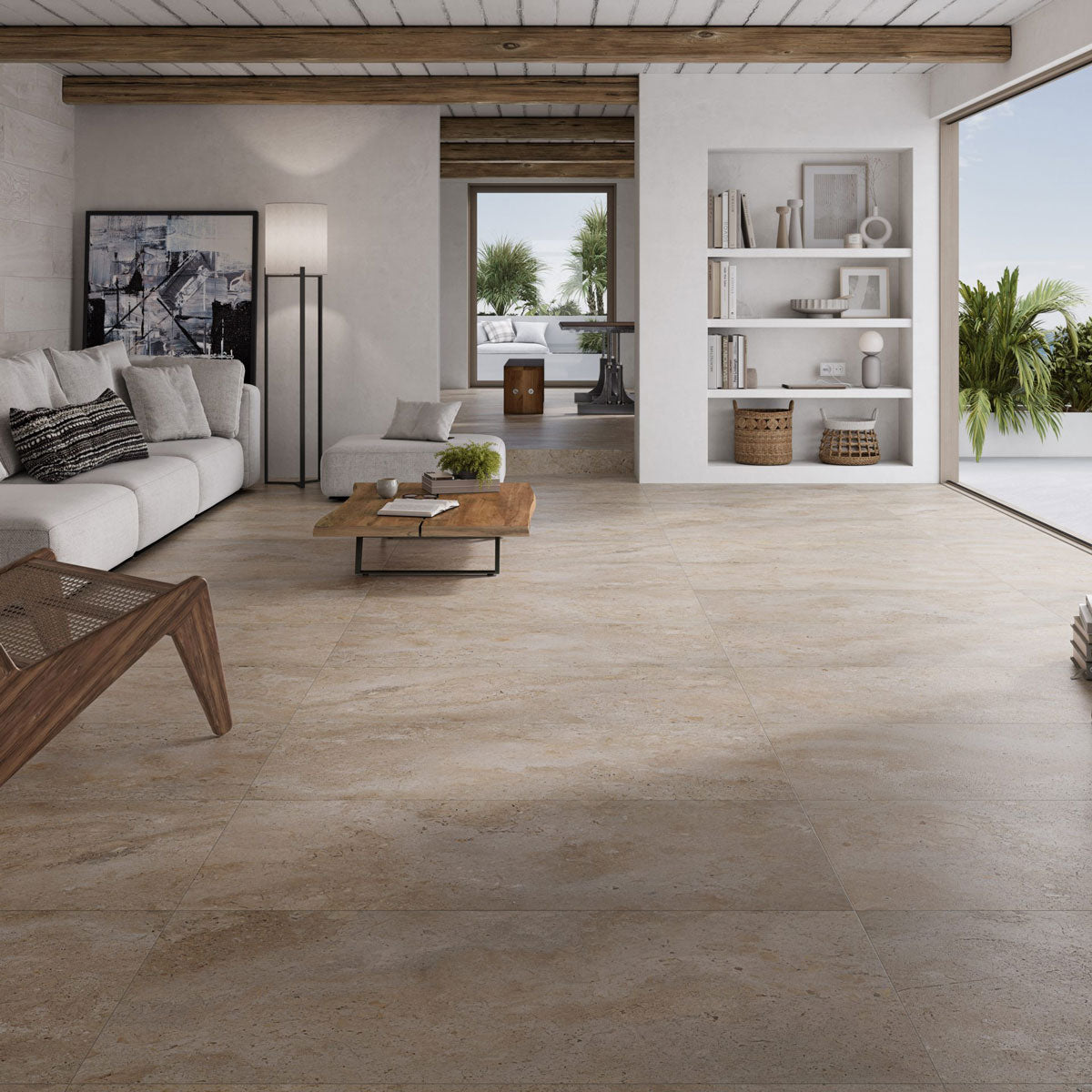 Prøve Klinker Petra Beige Marmor Mat 60x60
