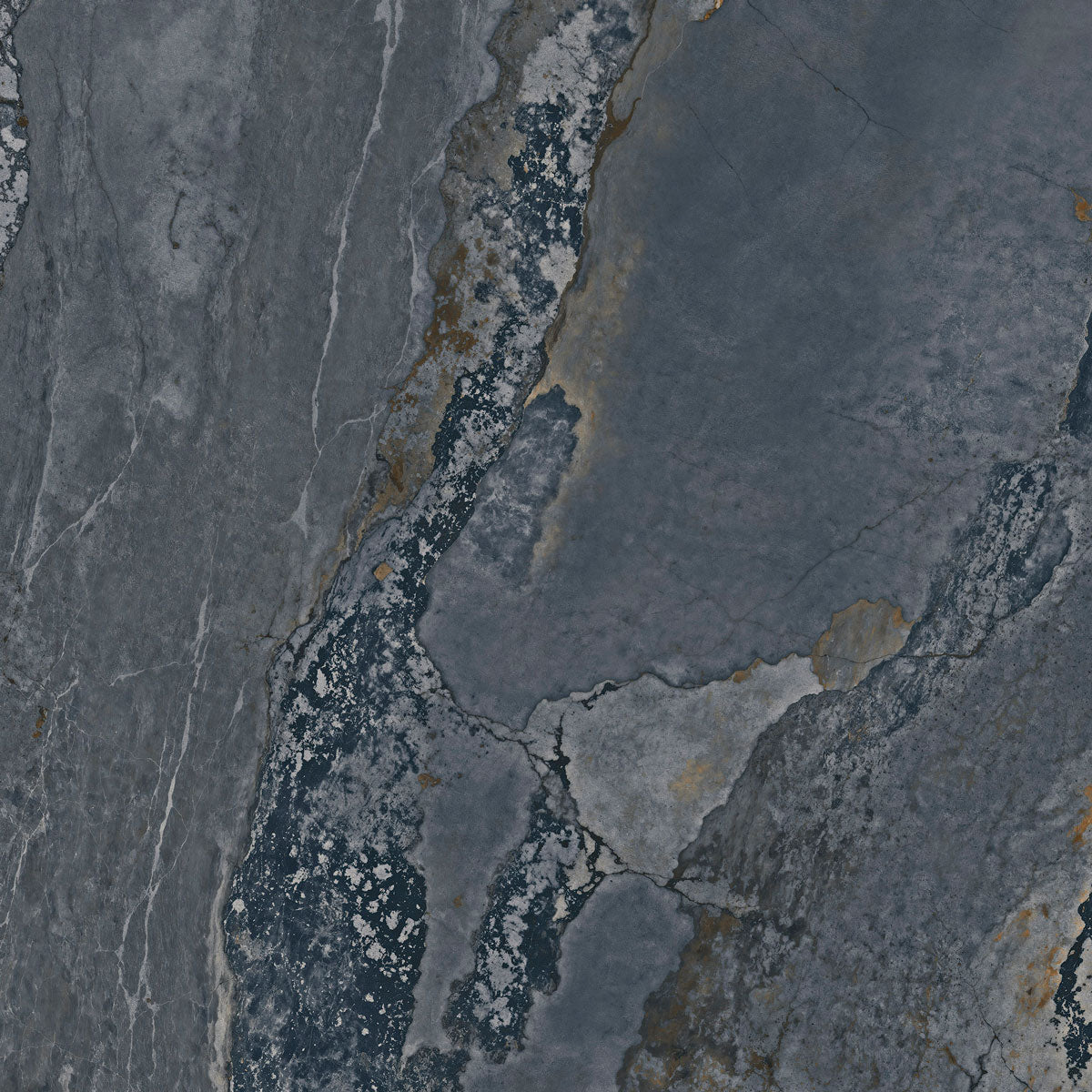 Klinker Planet Blue Metal Shine 120x120