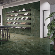 Klinker Planet Green Metal Shine 90x90