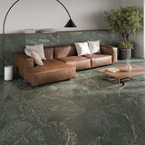 Prøve Klinker Planet Green Metal Soft 90x90