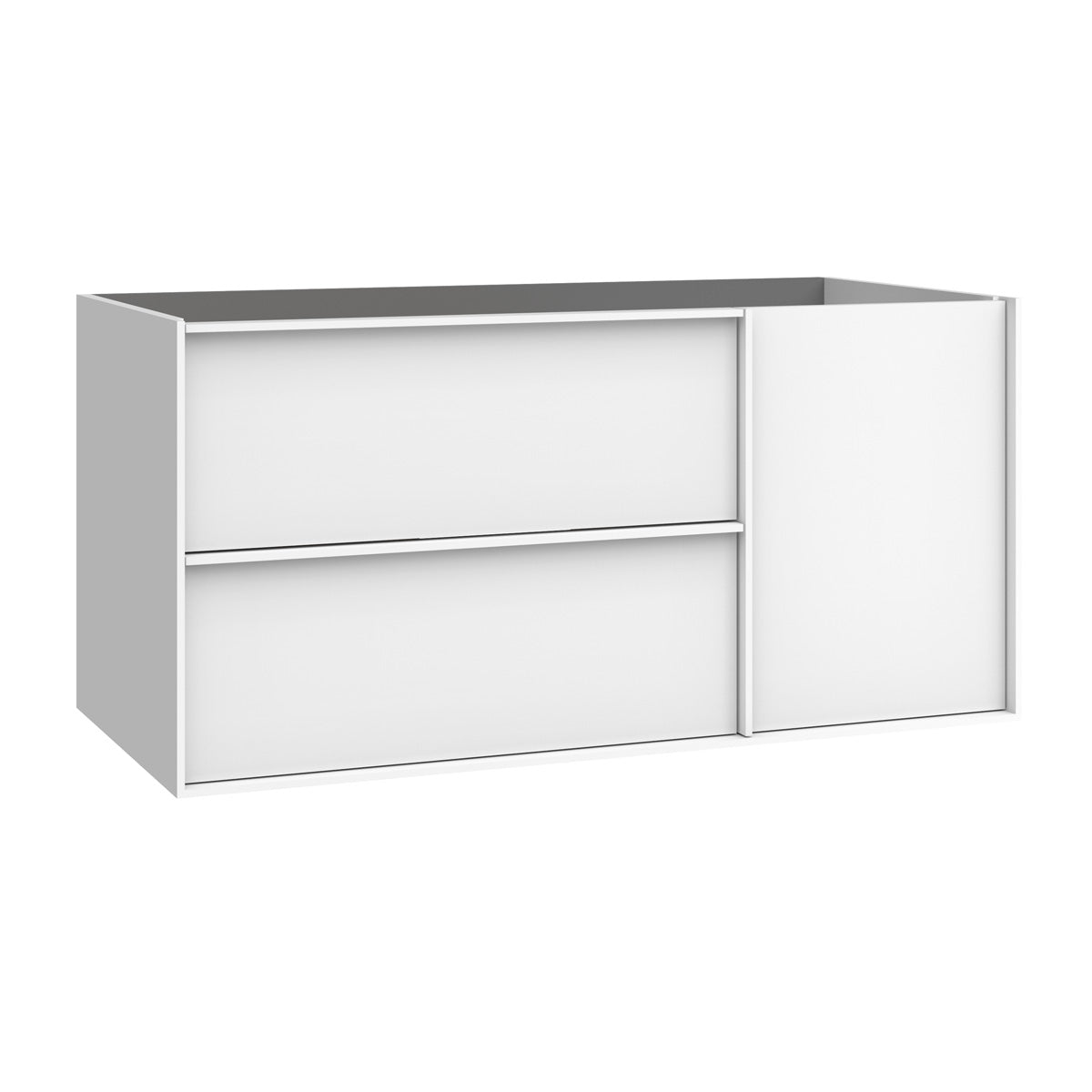 Kommode 100 cm Tenfors Norell Vit Matt