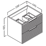 Kommode 60 cm Tenfors Stilja Eg