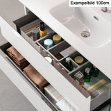 Kommod & Tvättställ 80 cm Tenfors Harmoni Vit Blank