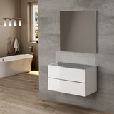 Kommode 80 cm Tenfors Harmoni Hvid Blank