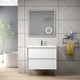 Provbit Kommod 80 cm Tenfors Nordlig Vit Matt