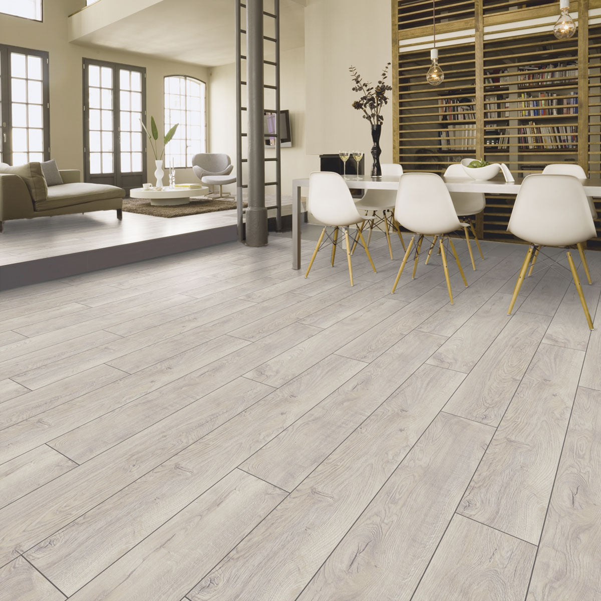 Prøve Laminatgulv Oak Interlaken 8 mm, 1-stav
