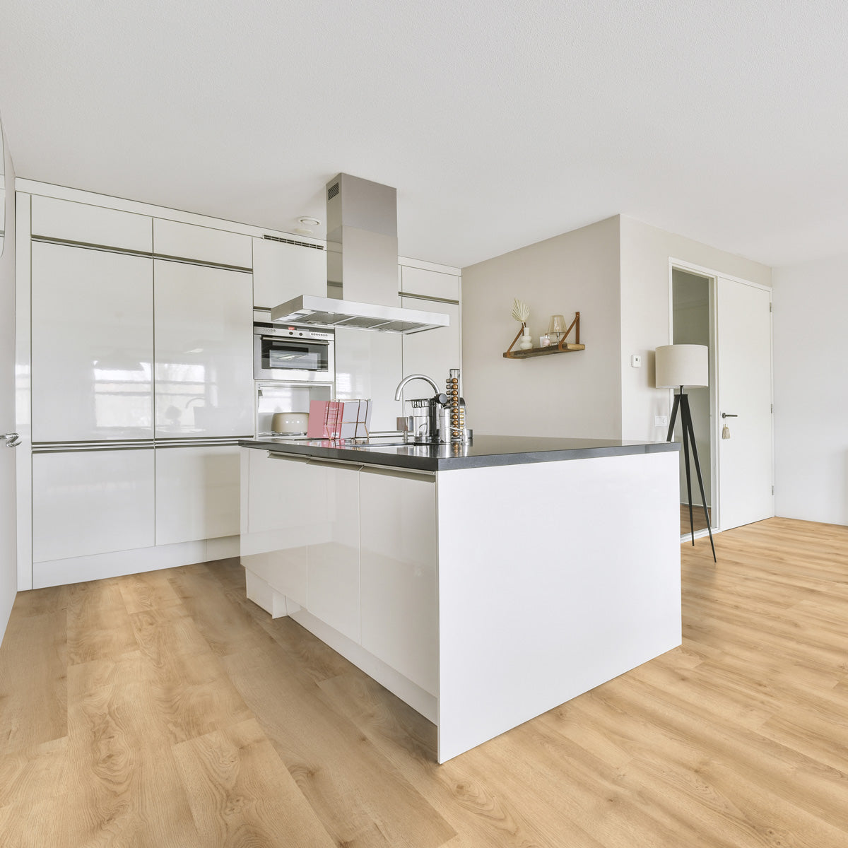 Laminatgulv Oak Natur 8 mm, 1-stav