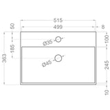 Badeværelsesmøbel Sæt Tenfors Smidig 50 cm Beige Mink