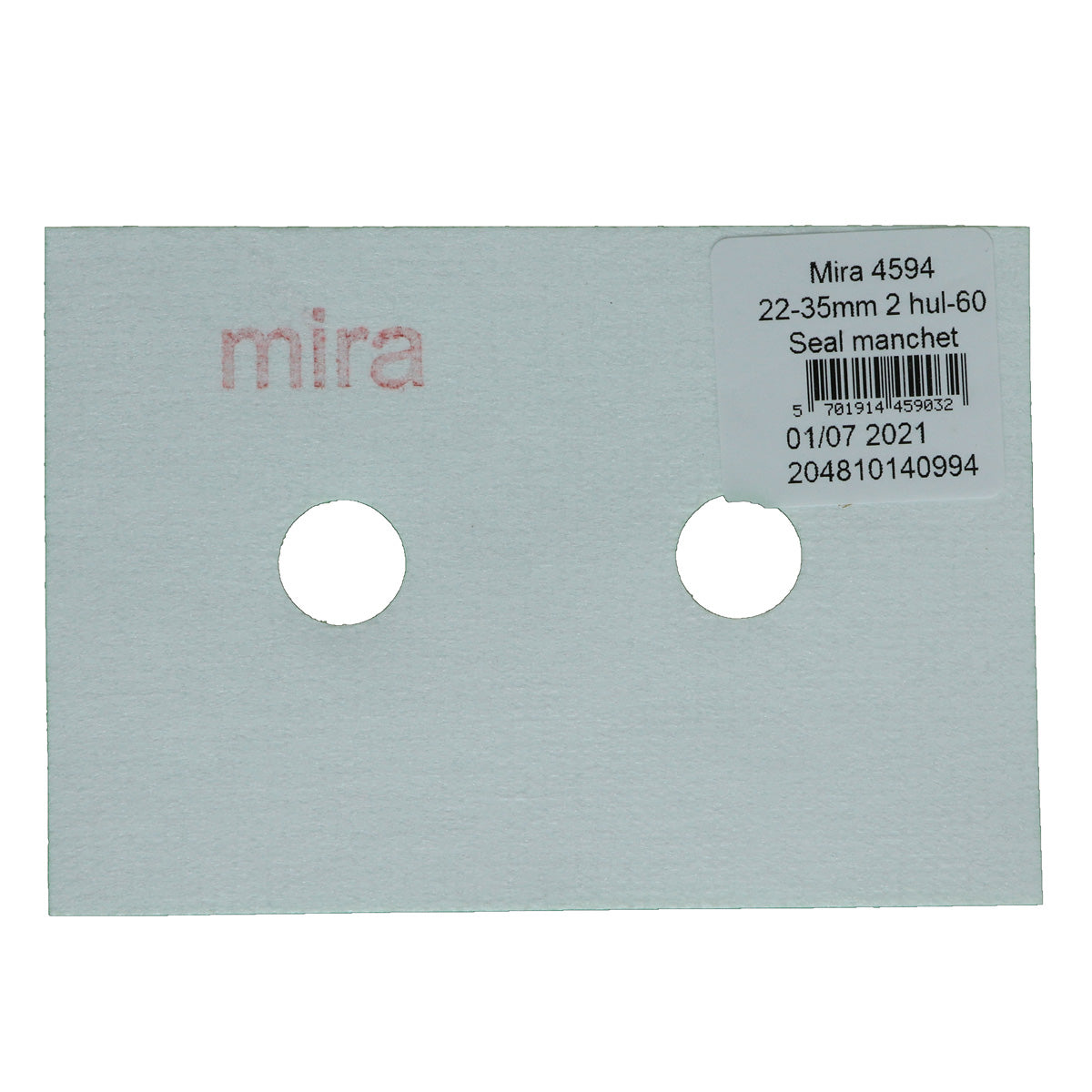 Rørmanchet Dobbelt Mira 4591 22-35 mm (60mm)
