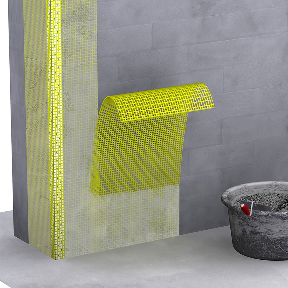 Pudsemørtel Mira 6870 Fibreplaster 20 kg