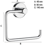 Toiletpapirholder Smedbo Home Krom Blank