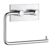 Toiletpapirholder Smedbo Selvklæbende Kantet Krom Blank