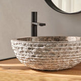 Håndvask Lavasten 40x40x15 cm