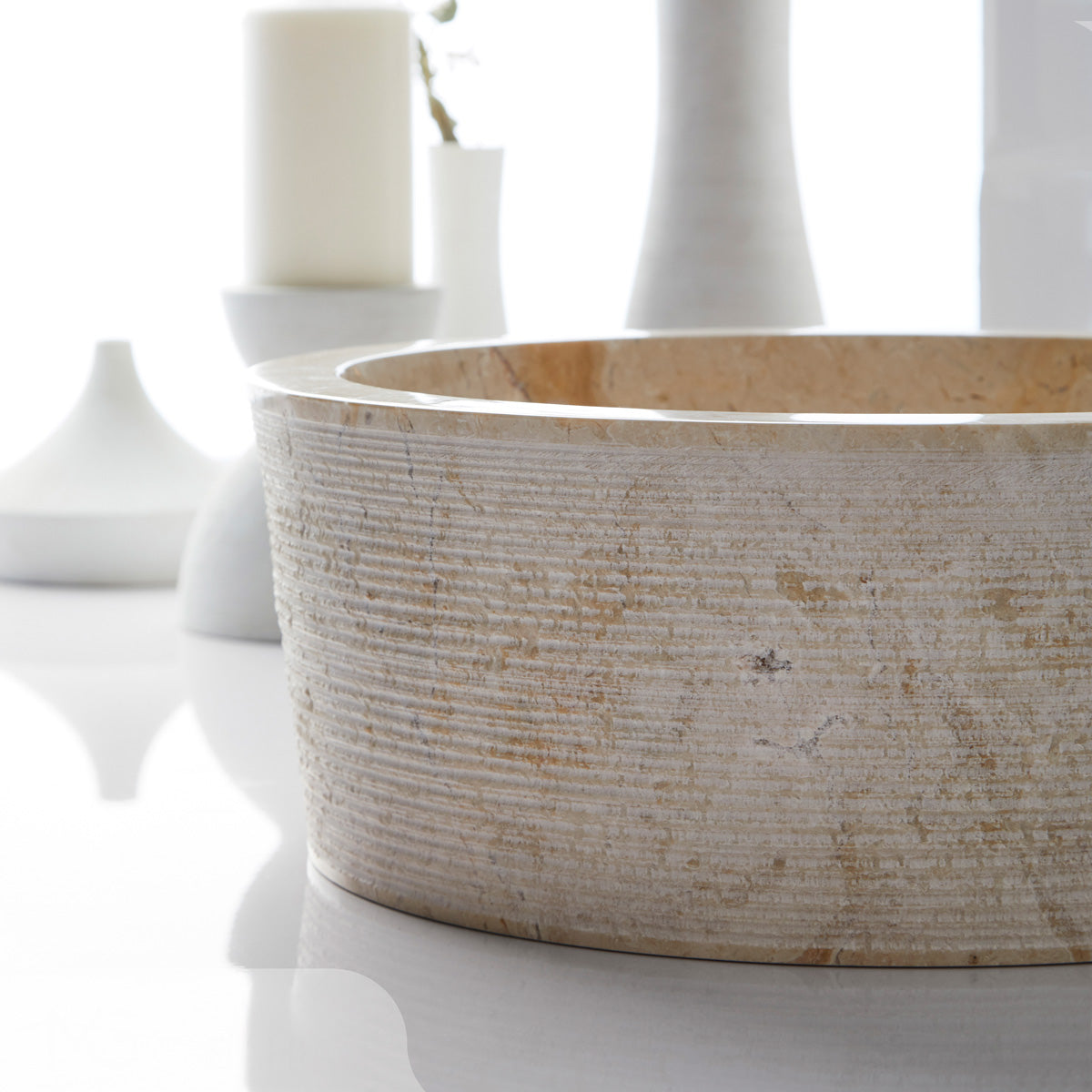 Håndvask Marmor 40x40x15 cm