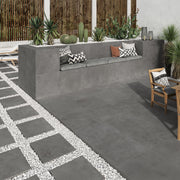 Terrasseflise Crassana Graphite 60x60 20mm