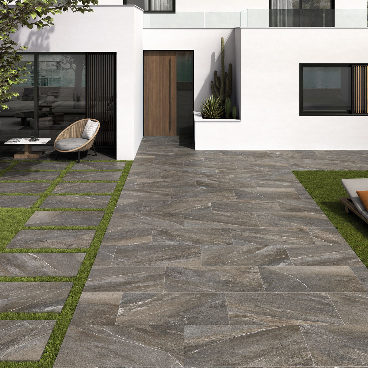 Prøve Udendørs Gulvfliser Sakhir Natural 60x60 20mm