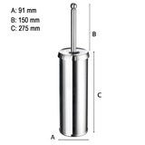 Toiletbørste Smedbo Villa Krom Blank