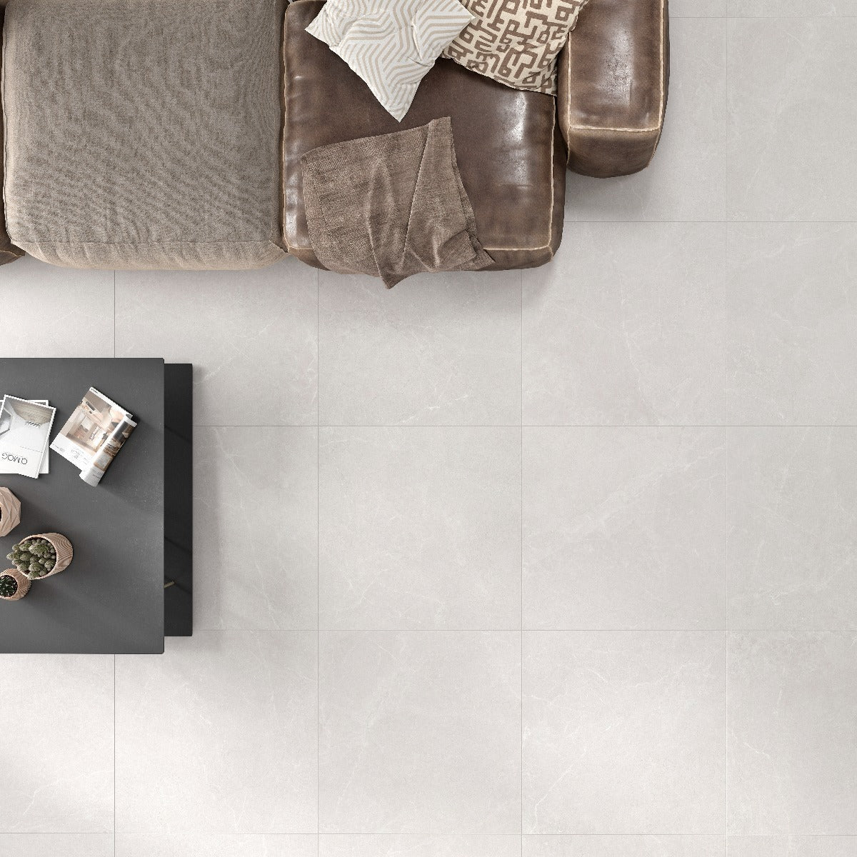 Klinker Storm White 90x90