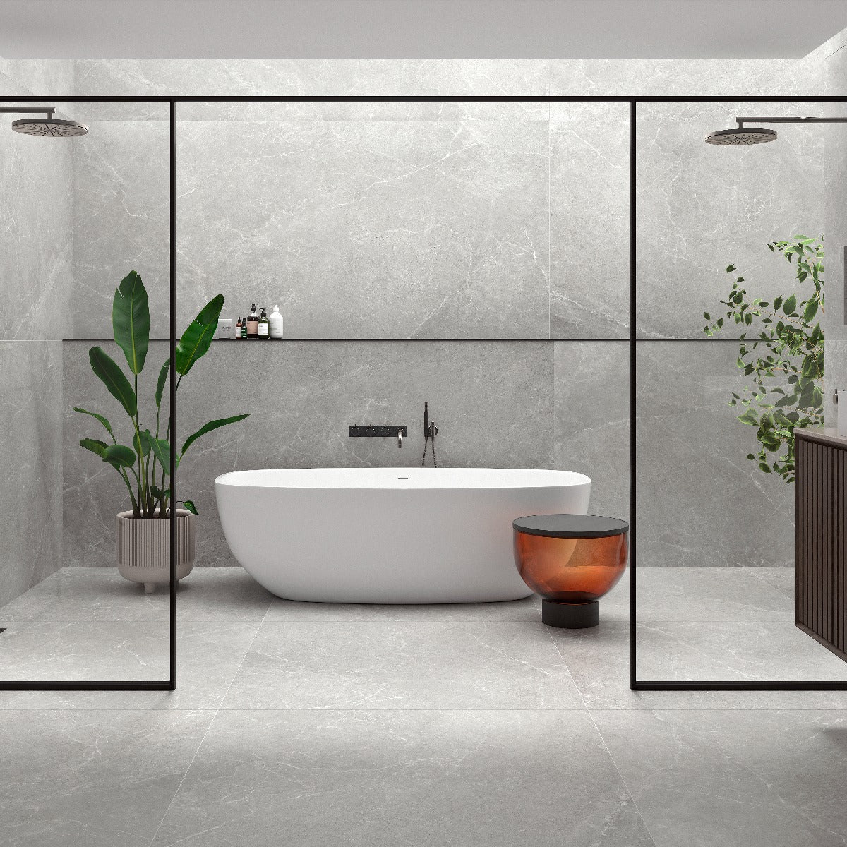 Klinker Storm Grey 90x90