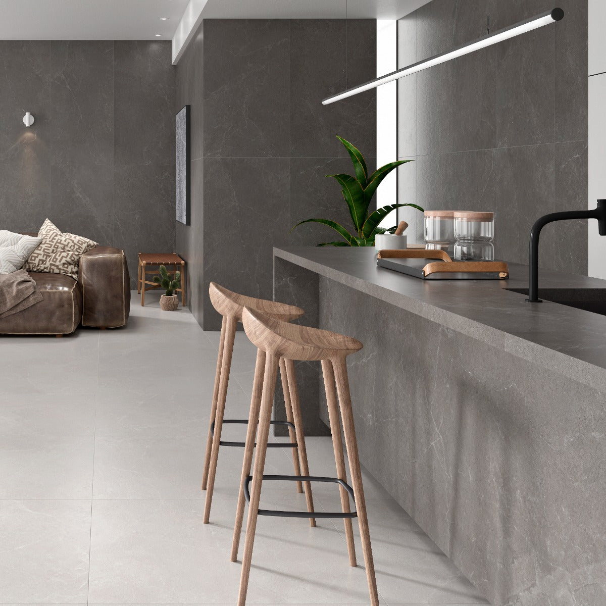 Klinker Storm White 120x120