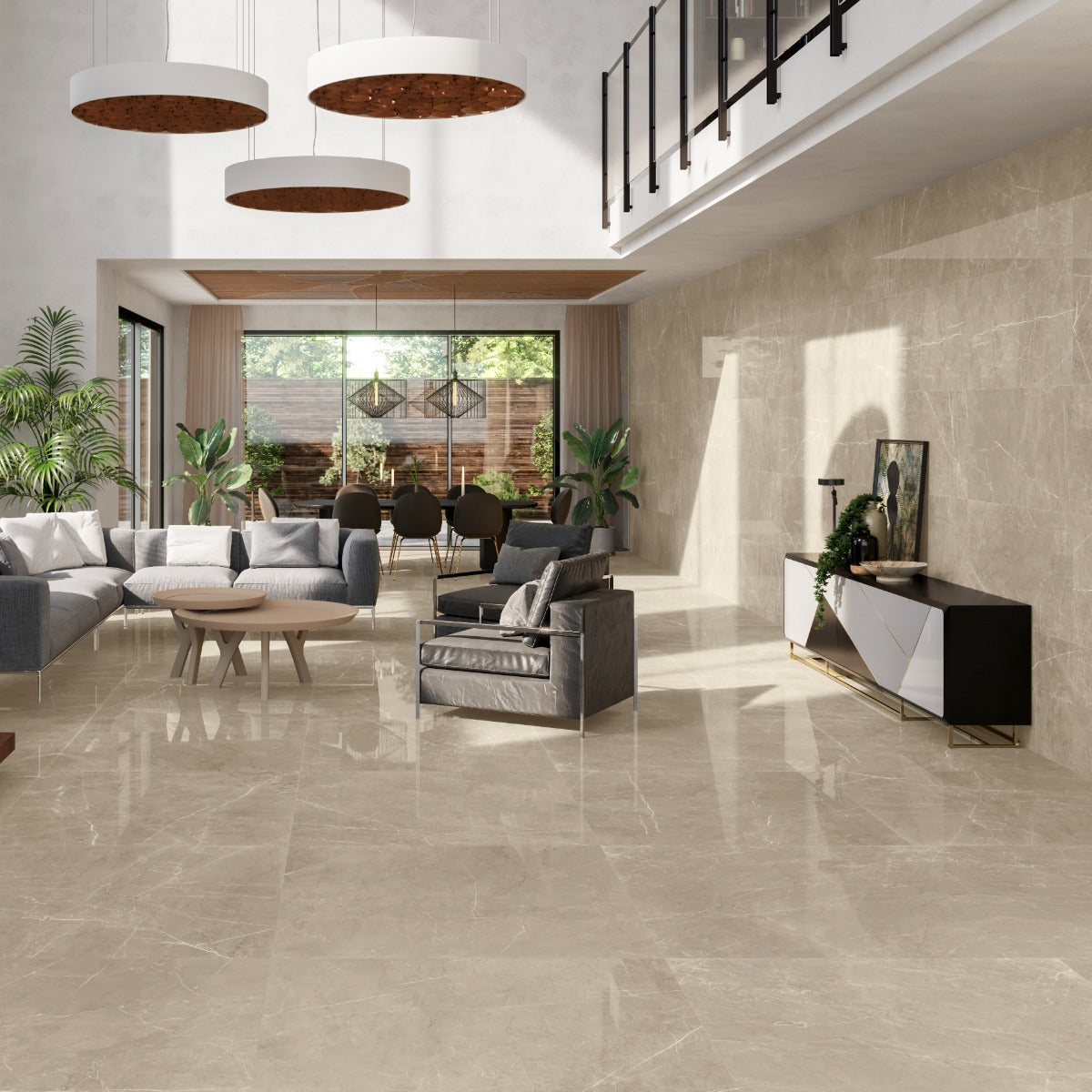 Klinker Leto Cream Marmor Blank 120x120