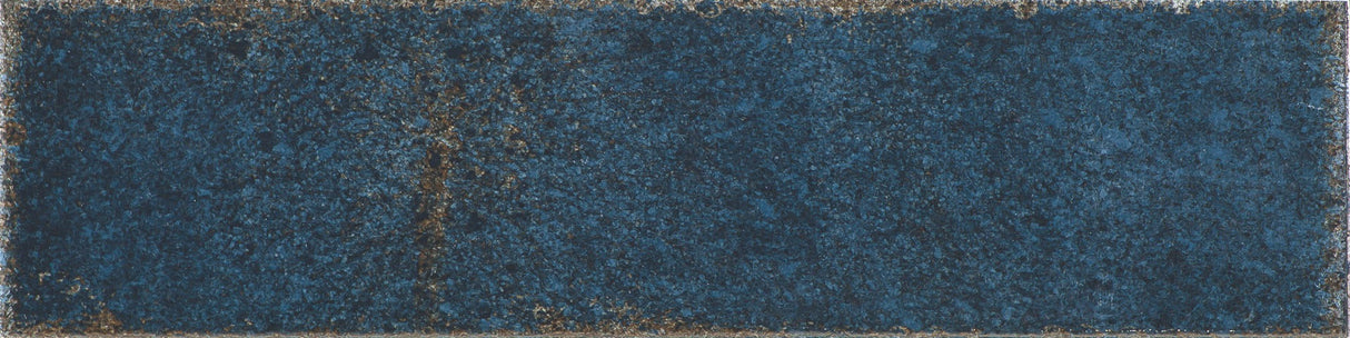 Vægflise Vibrant Blue Blank 7x28