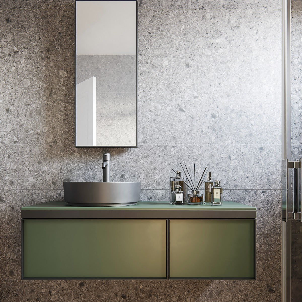 Klinker Flodsten Smoke 90x90