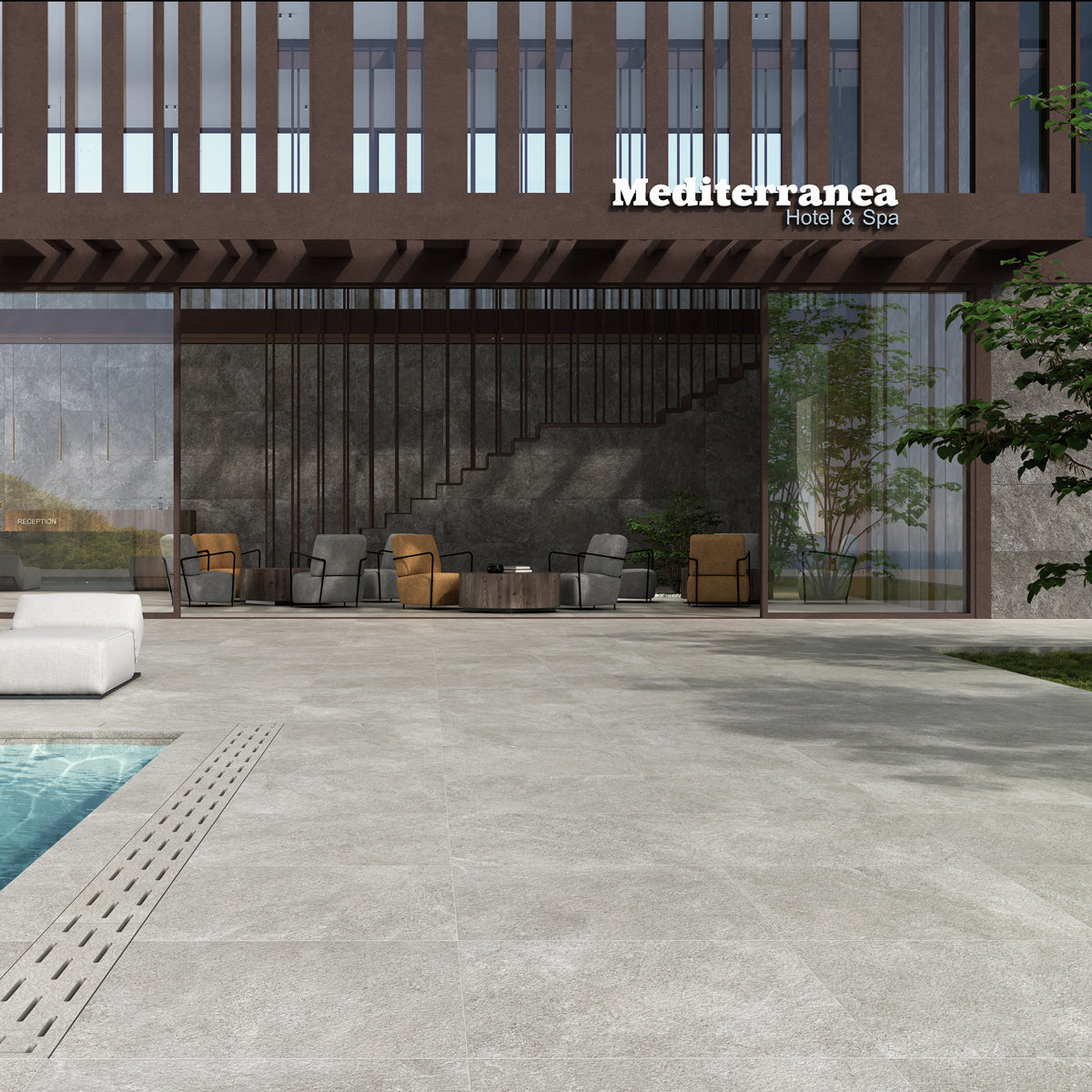 Klinker Arenite Kalksten Grey Mat 60x120