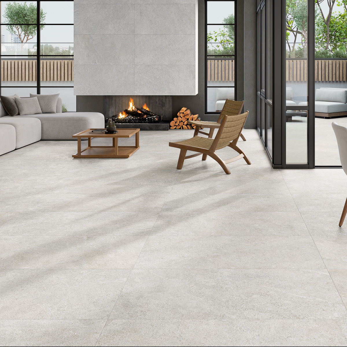 Klinker Arenite Kalksten Pearl Matt 100x100