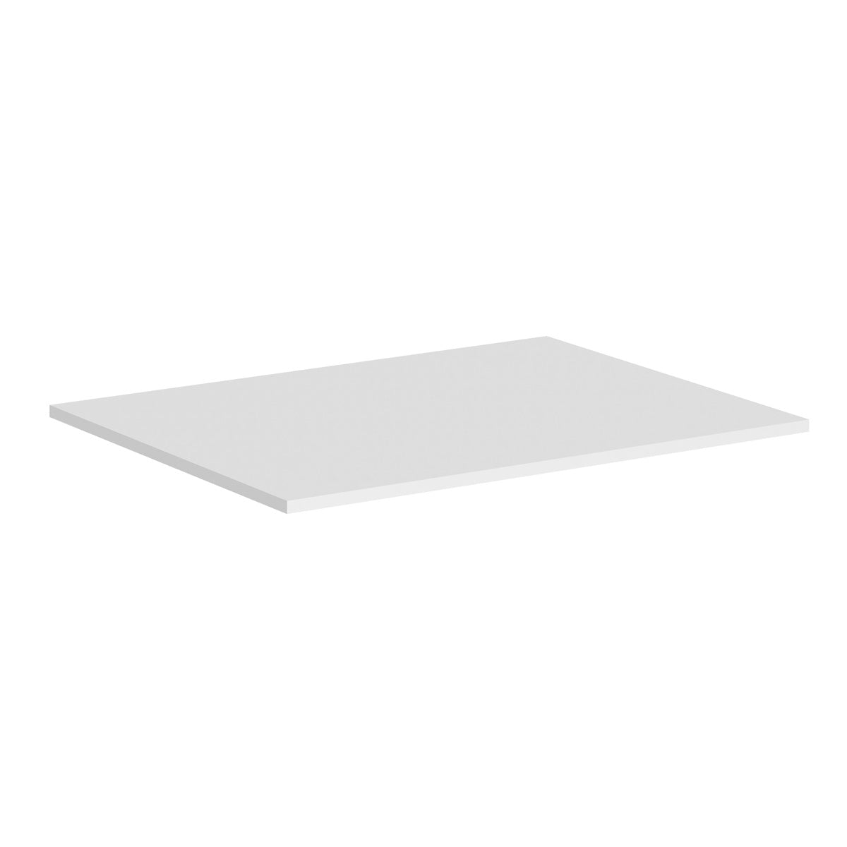 Bordplade Solid Surface Tenfors 100x45 cm Hvid Mat