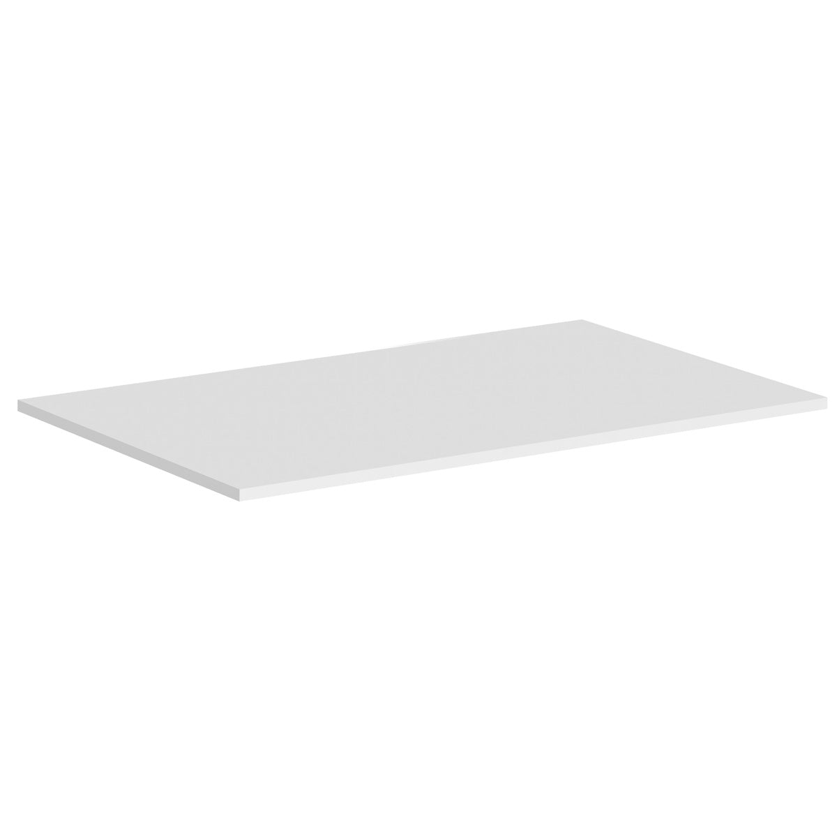 Bordplade Solid Surface Tenfors 120x45 cm Hvid Mat