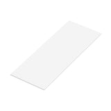 Bordplade Solid Surface Tenfors 120x45 cm Hvid Mat