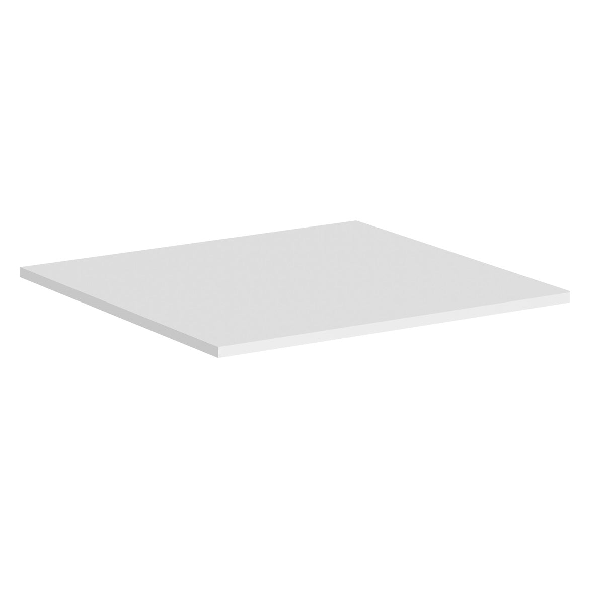 Bordplade Solid Surface Tenfors 80x45 cm Hvid Mat