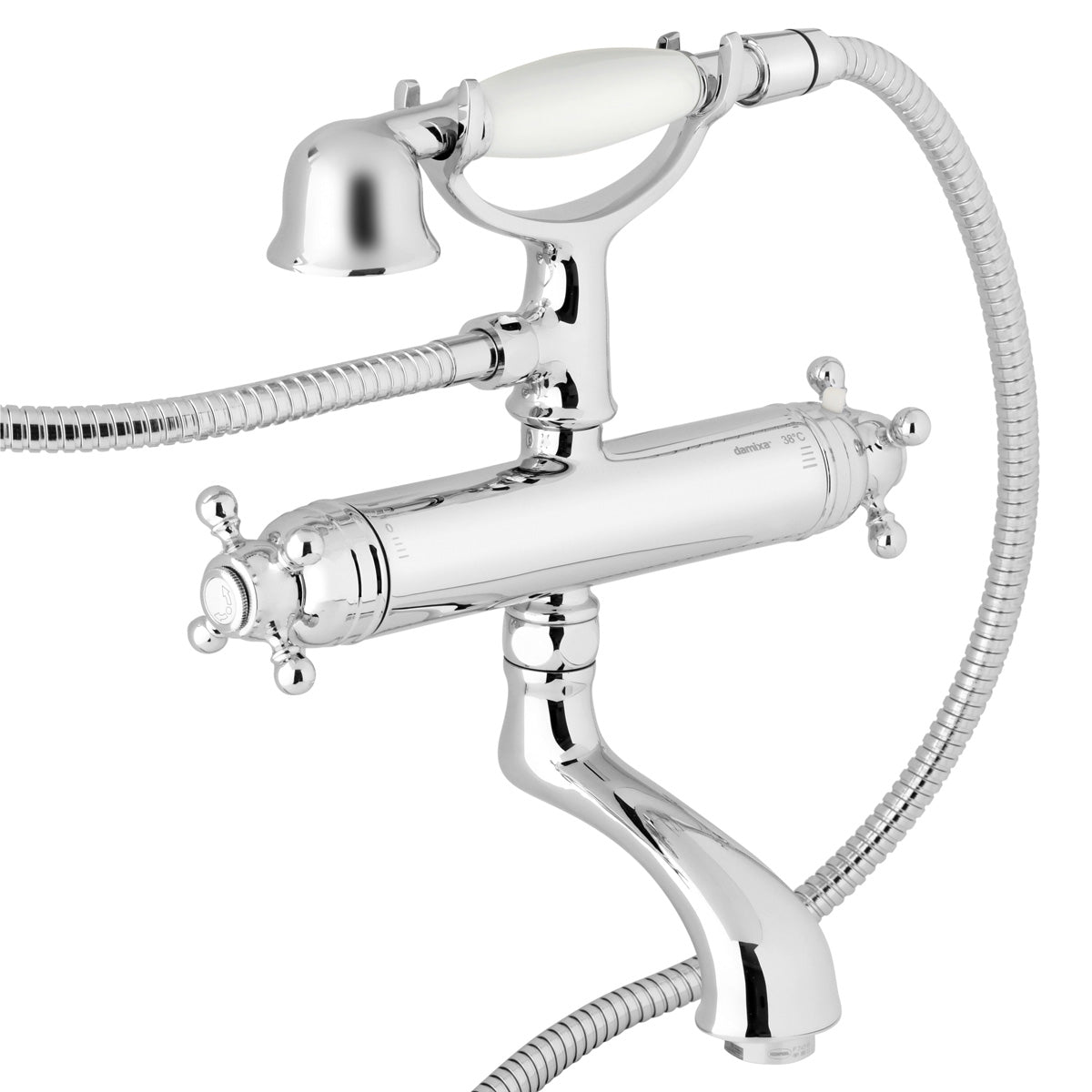 Badkarsblandare Damixa Tradition 160 cc Krom