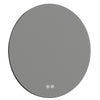 Badeværelsesspejl Rund Dugfri LED 70 cm Tenfors Verona swatch