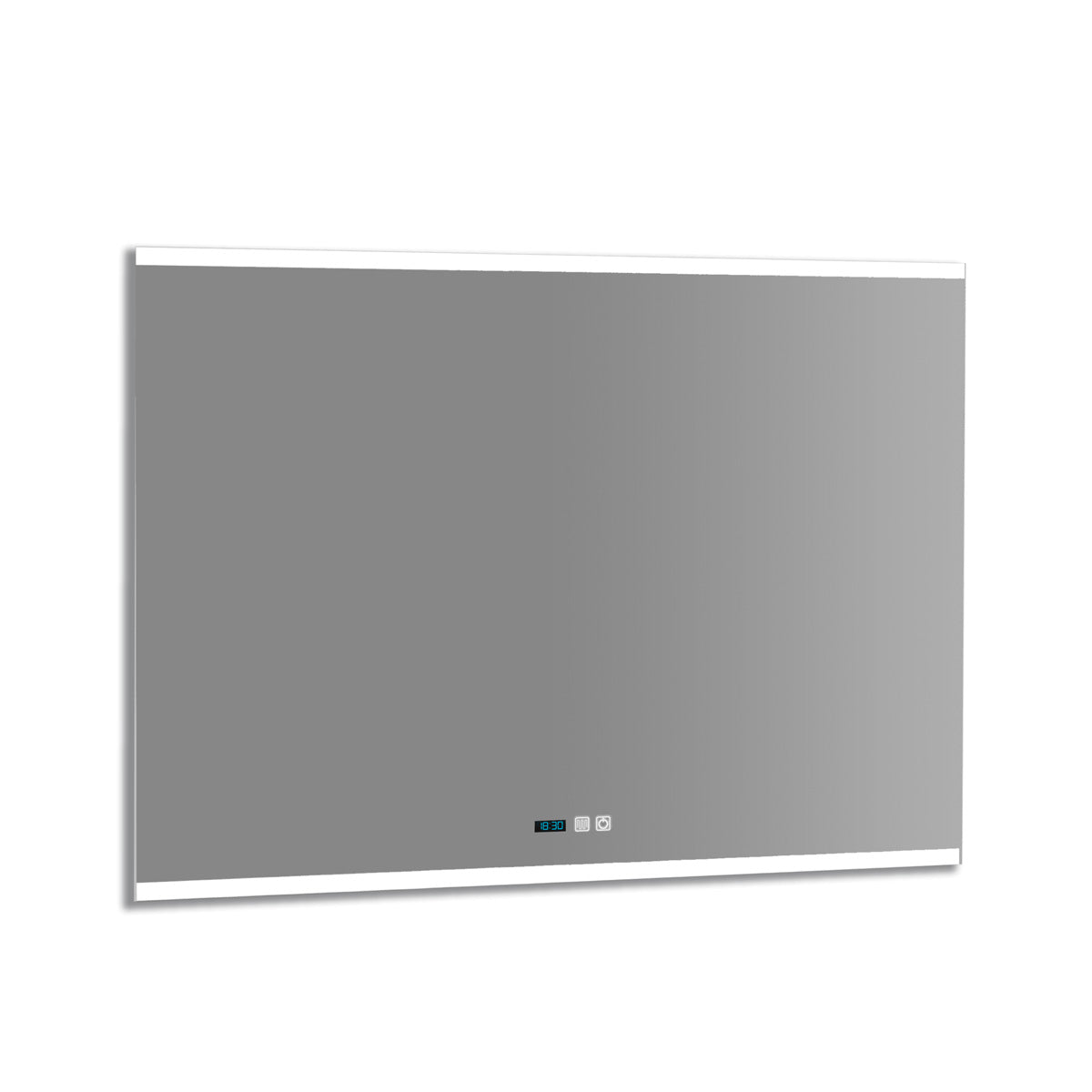 Badeværelsesspejl Dugfri LED med Bluetooth 100x65 cm Tenfors Spoty