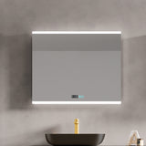Badeværelsesspejl Dugfri LED med Bluetooth 80x65 cm Tenfors Spoty