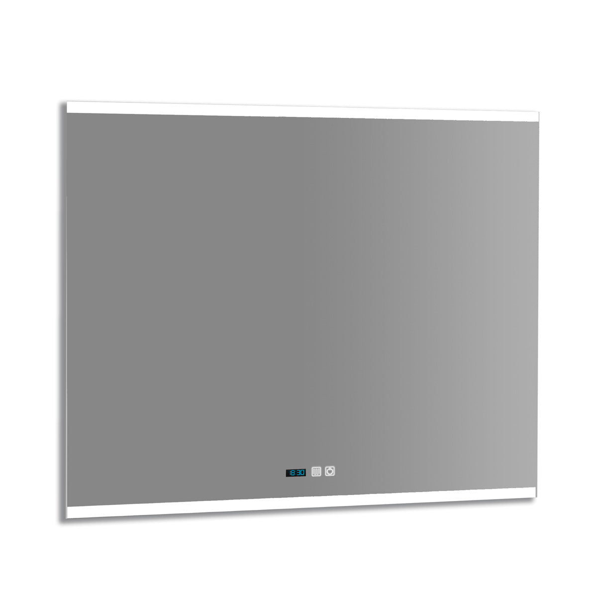 Badeværelsesspejl Dugfri LED med Bluetooth 80x65 cm Tenfors Spoty