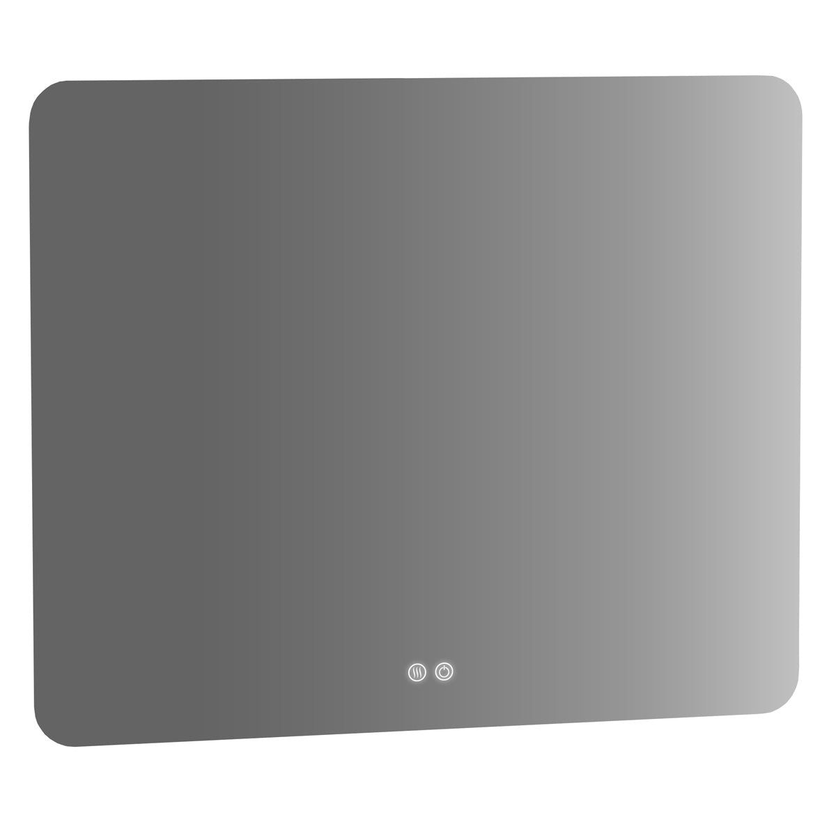 Badeværelsesspejl Dugfri LED 100x80 cm Tenfors Verona