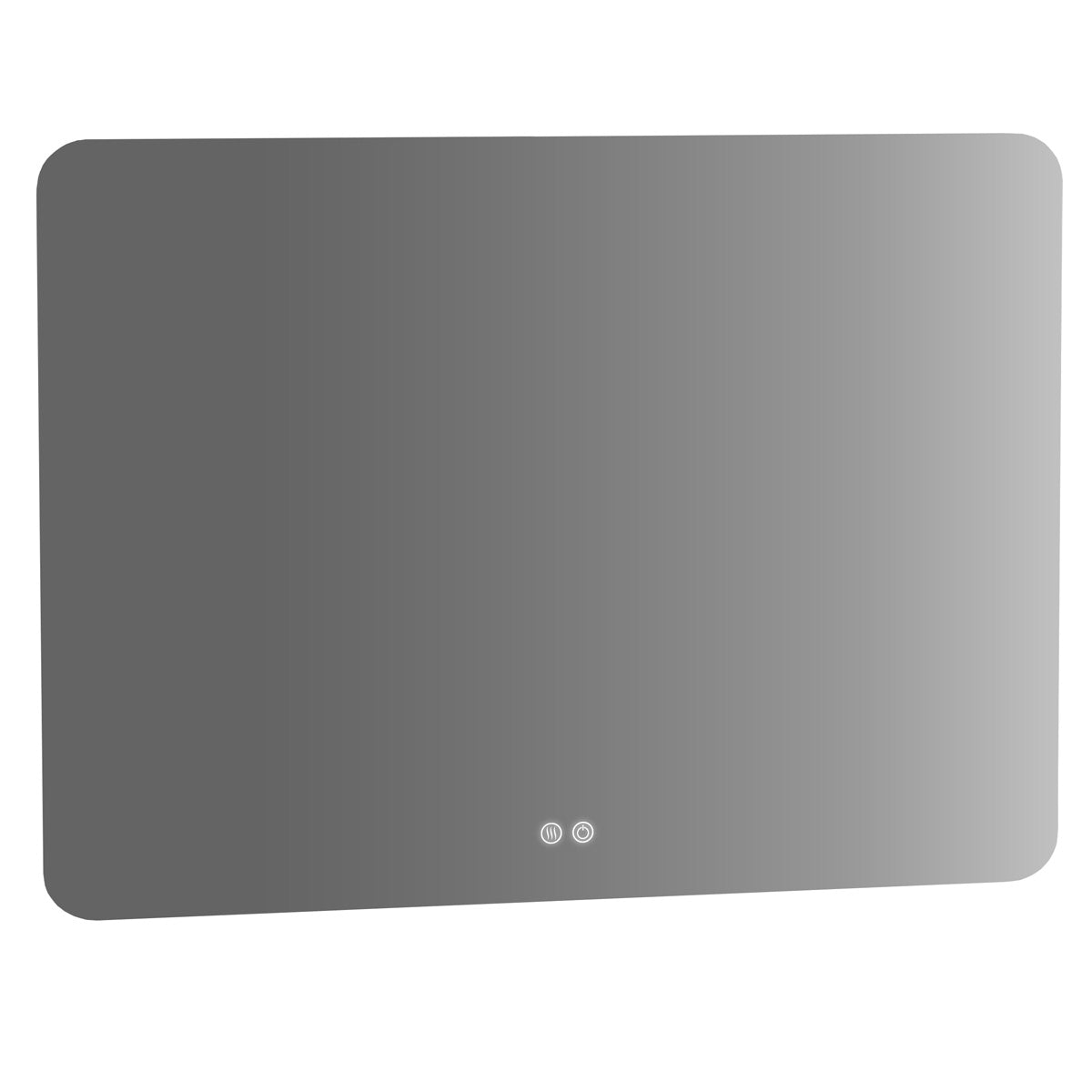 Badeværelsesspejl Dugfri LED 120x80 cm Tenfors Verona