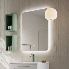 Badeværelsesspejl Dugfri LED 60x80 cm Tenfors Verona