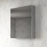 Spejlskap Badeværelse 60x70 cm Tenfors Ellen Grå Mat