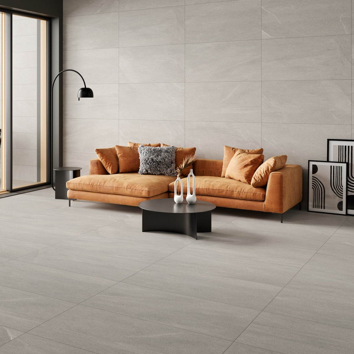 Klinker Bellevue Grey Marmor Mat 60x120