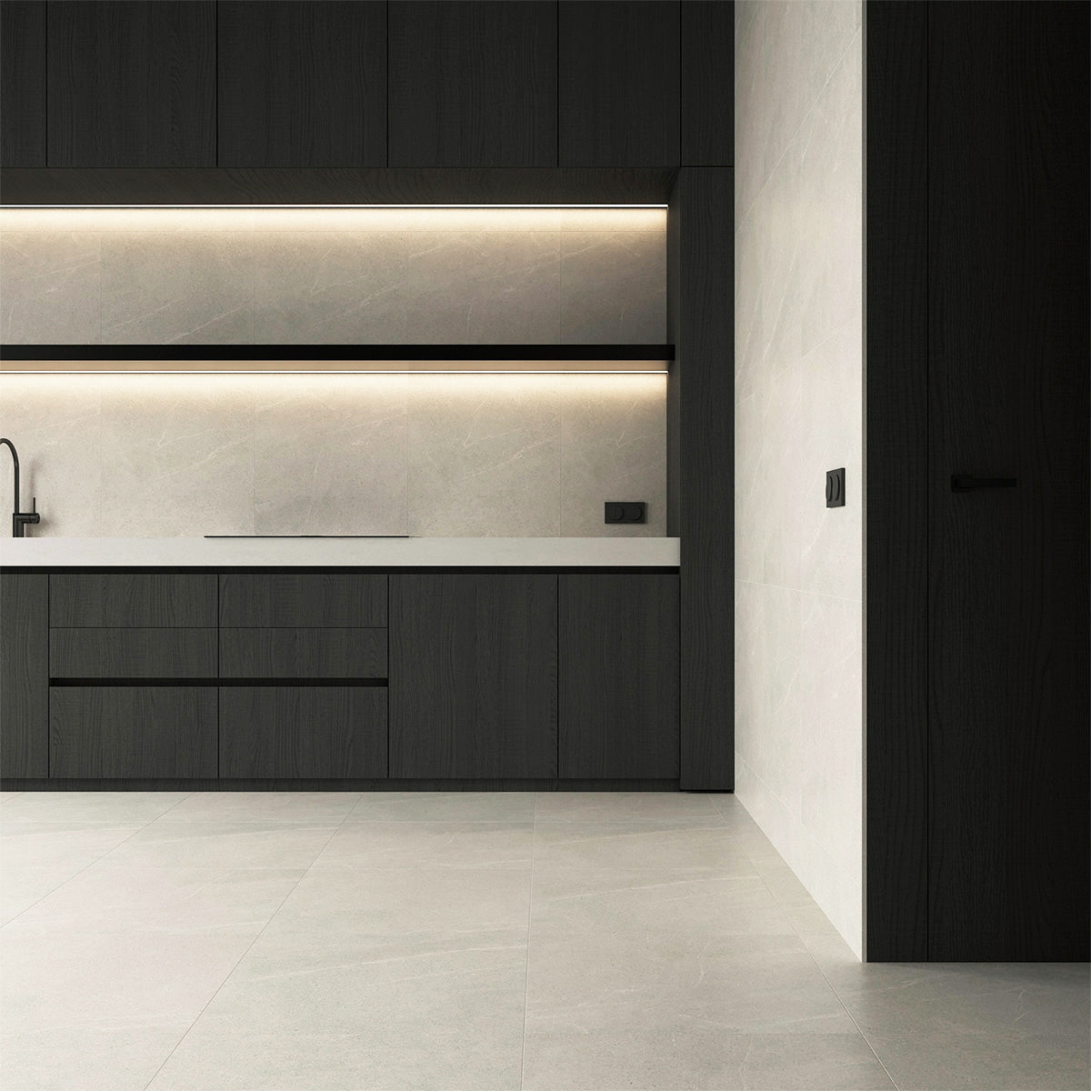 Klinker Bellevue White Marmor Mat 60x60