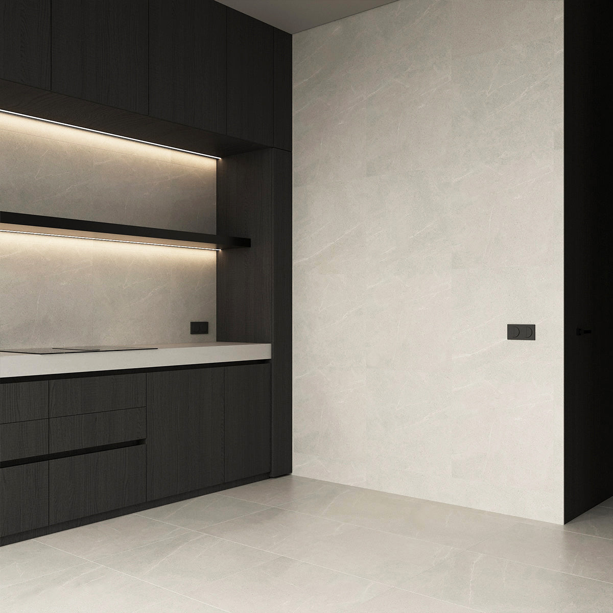 Klinker Bellevue White Marmor Mat 60x60