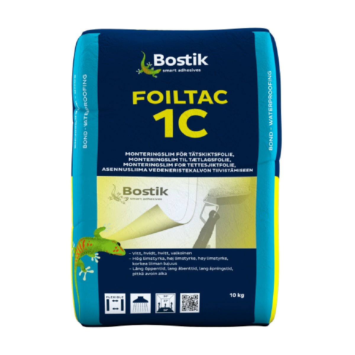 Vådrumslim Bostik Foiltac 1C 10 kg