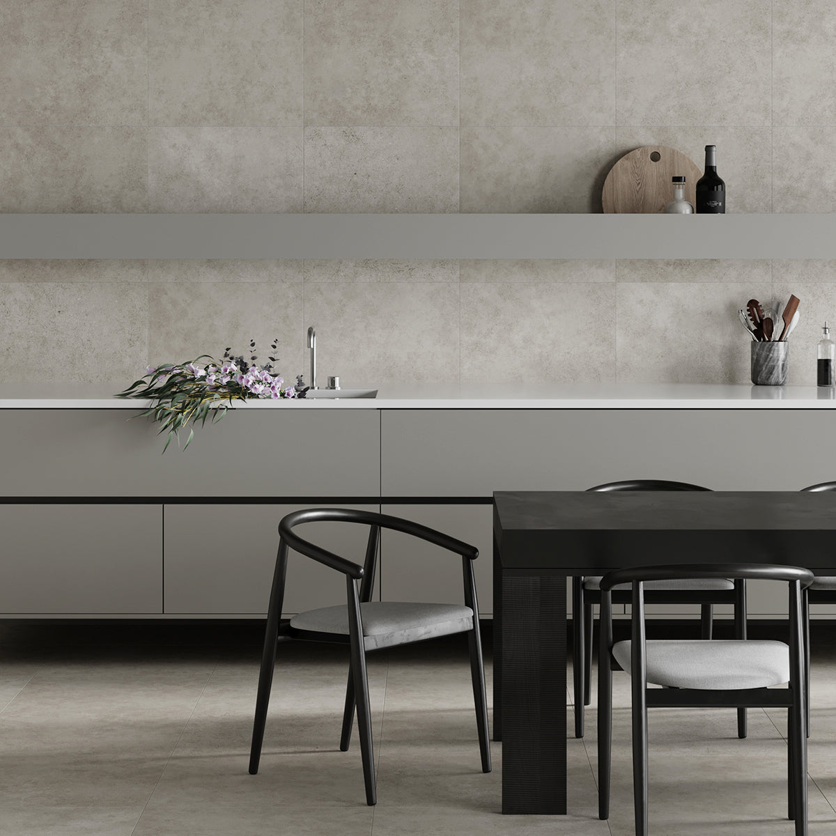 Klinker Carnaby Gris Mat 60x60