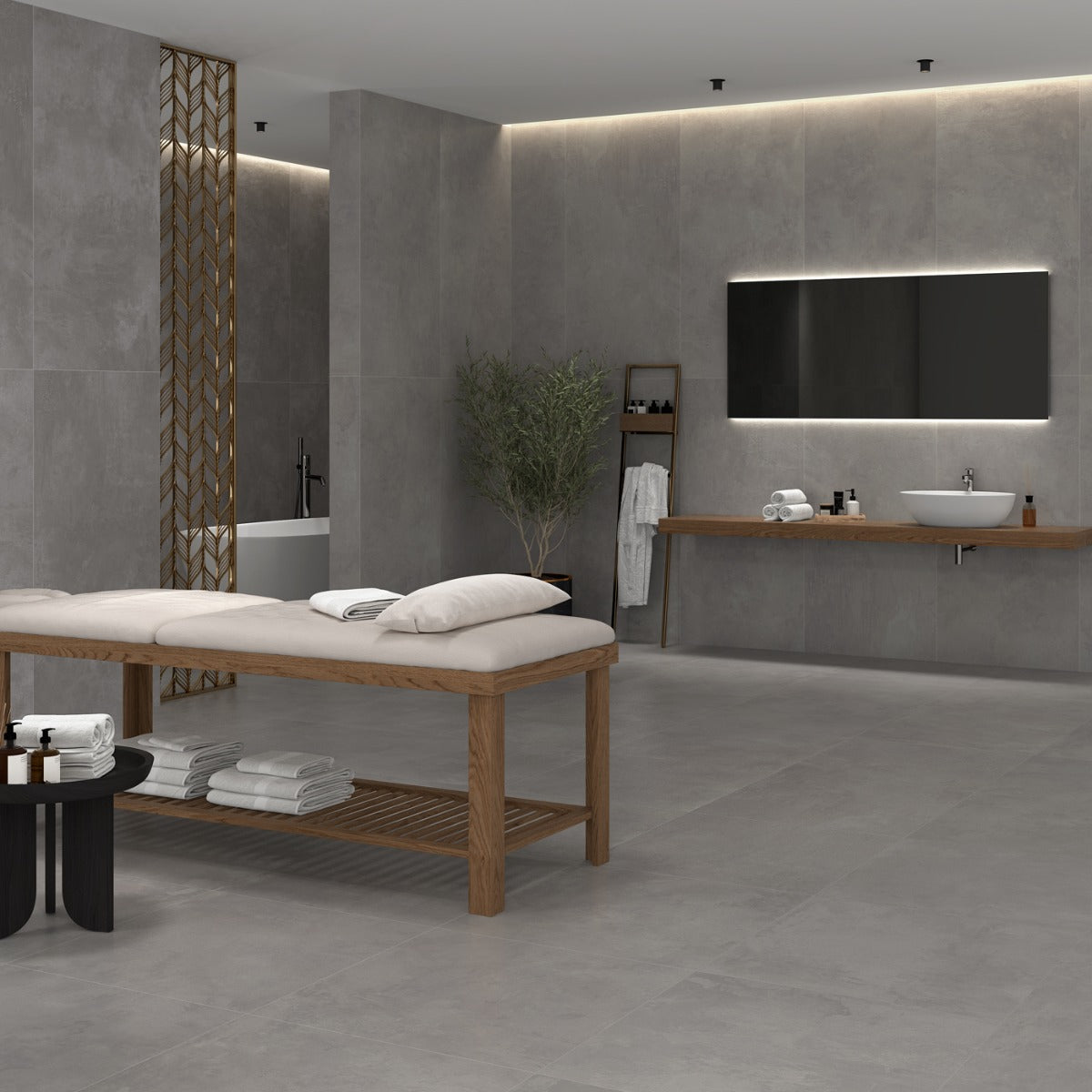 Klinker Elementi Grey Mat 60x120