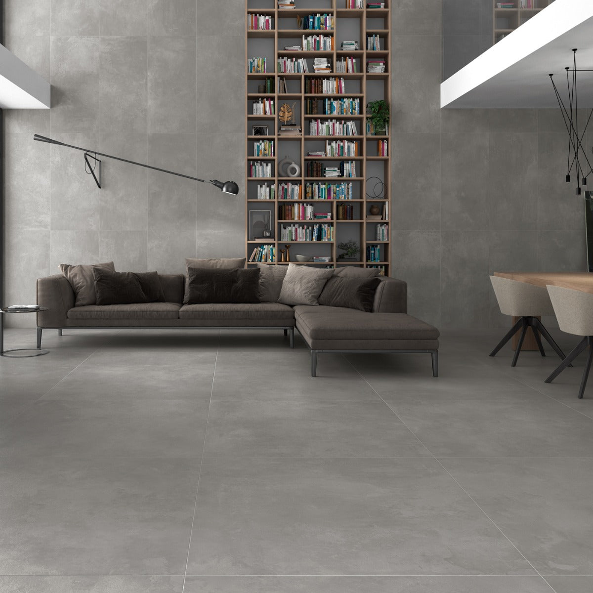 Klinker Elementi Grey Mat 120x120