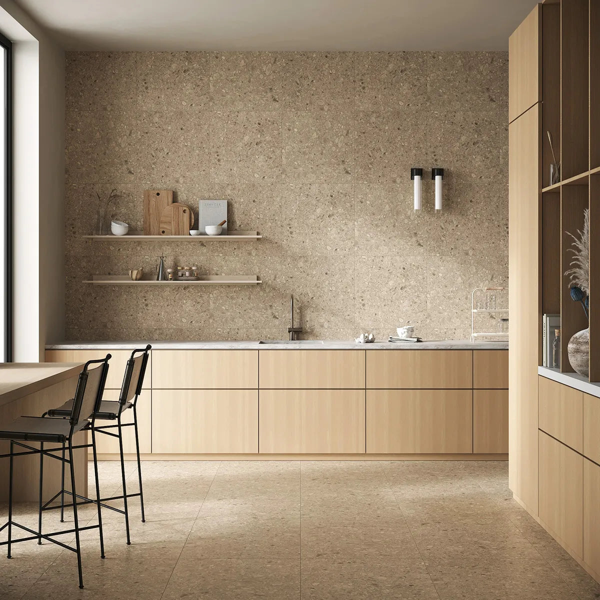 Klinker Flodsten Earth 60x60